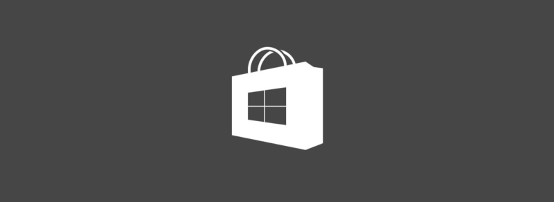 Минималистичный логотип Microsoft Store