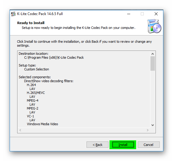 K codec pack windows 7. Программы кодеки. Установить кодеки. K-Lite codec Pack. K–Lite codec Pack 6.7.0 (Full).